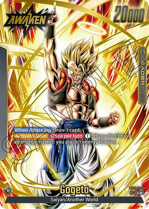 Gogeta Card Back