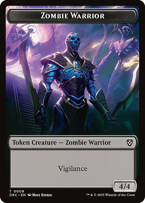 Zombie // Zombie Warrior Card Back