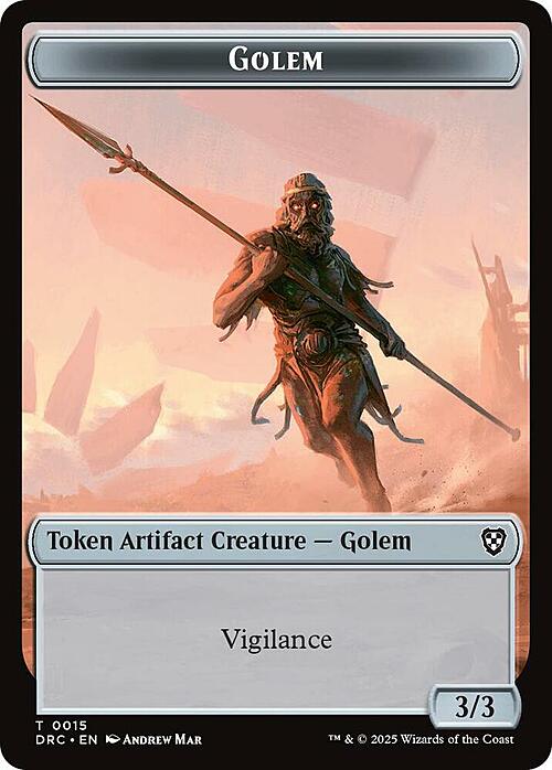 Golem // Golem Card Back