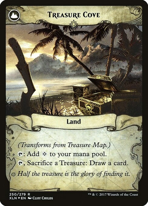 Treasure Map // Treasure Cove Card Back