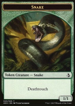 Duellante dal Cuore Saldo / Snake Card Back