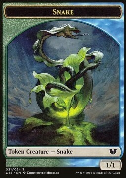 Saproling // Snake Card Back