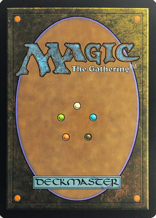 Foil White Filler Card Card Back