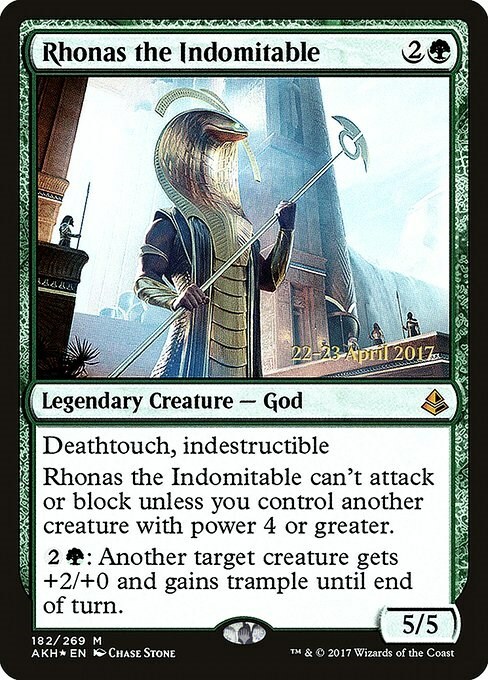 Rhonas the Indomitable Card Back