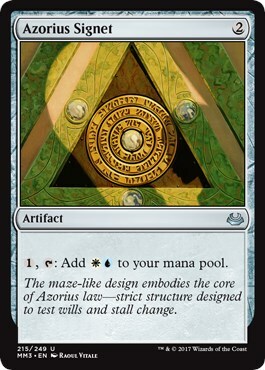 Azorius Signet Card Back