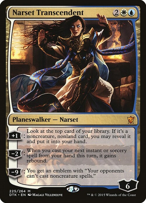 Narset Transcendent Card Front