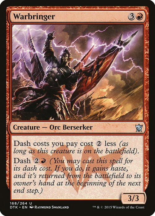 Warbringer Card Front