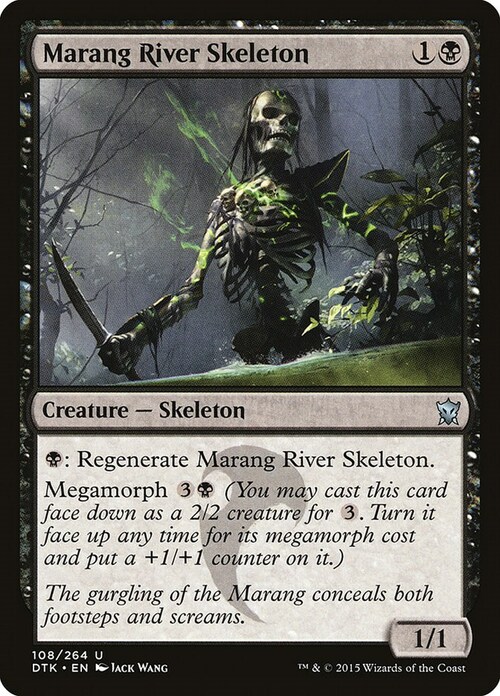 Marang River Skeleton Card Front