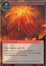 Certo, the Blazing Volcano