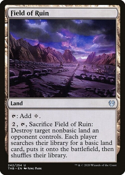 Field of Ruin Card Front