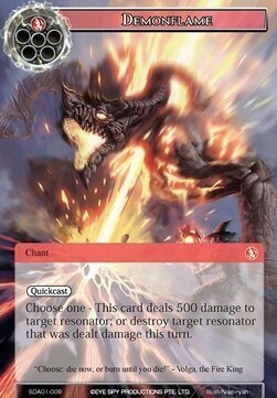 Demonflame Card Front