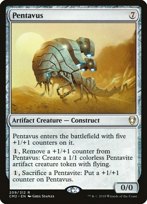 Pentavus Card Front