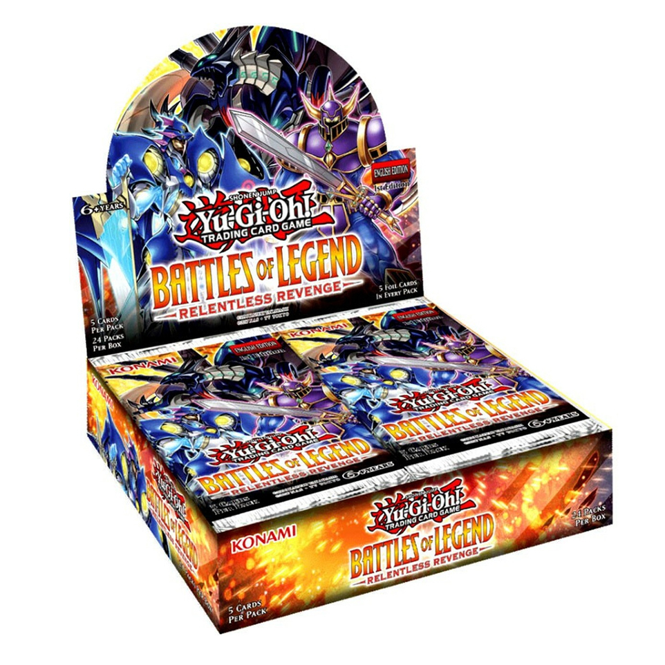 Box di buste di Battles of Legend: Relentless Revenge