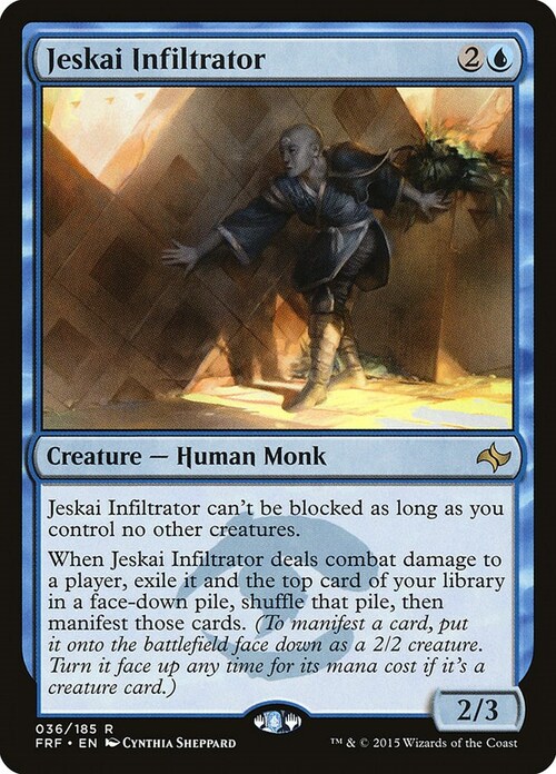 Jeskai Infiltrator Card Front