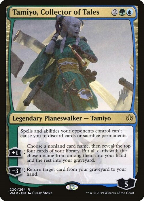 Tamiyo, Collector of Tales Card Front