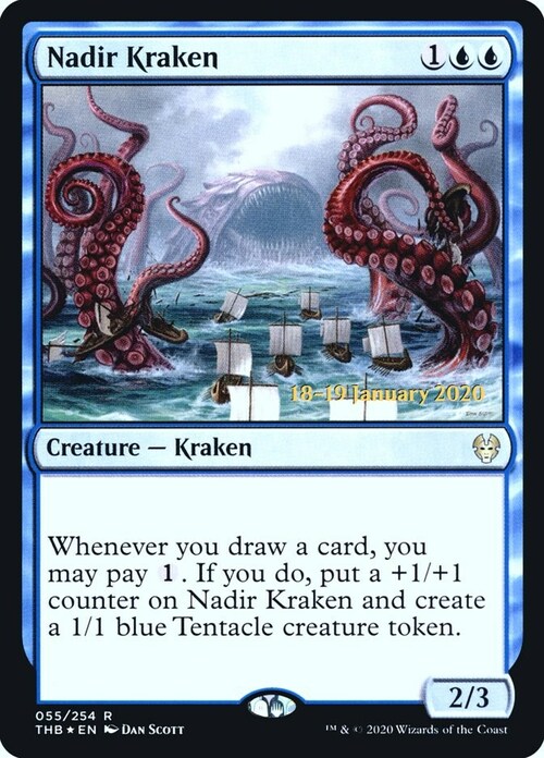 Nadir Kraken Card Front