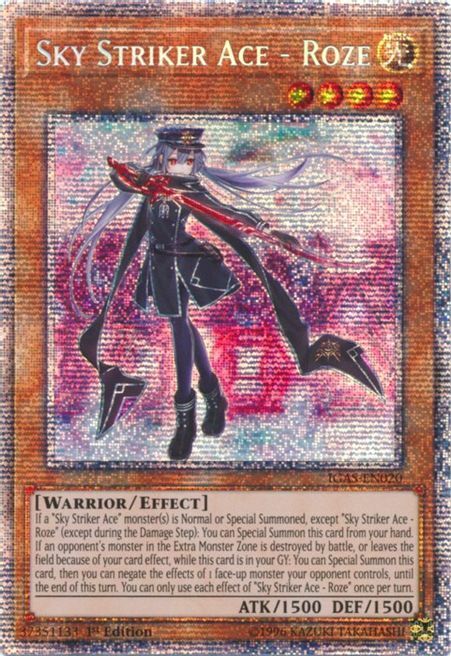 Sky Striker Ace - Roze Card Front