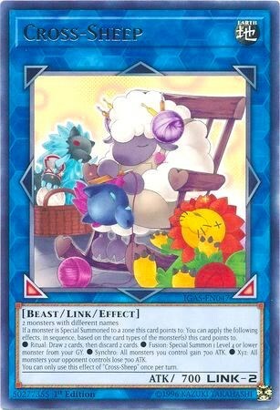 Cross-Sheep Card Front