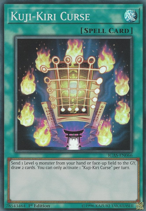 Kuji-Kiri Curse Card Front