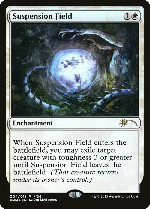 Suspension Field Card Front