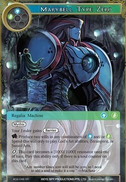 Marybell Type Zero Card Front