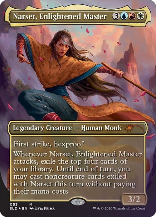 Narset, Enlightened Master Card Front