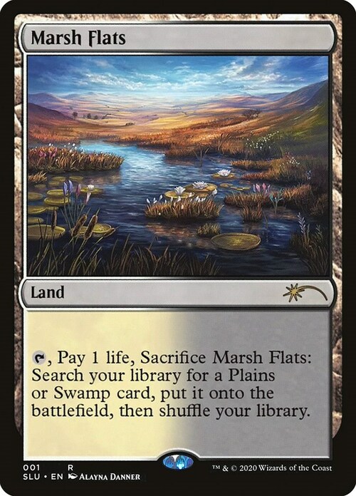 Marsh Flats Card Front