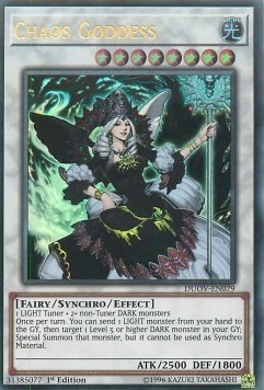 Chaos Goddess Card Front