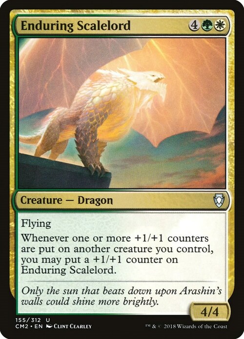 Enduring Scalelord Card Front