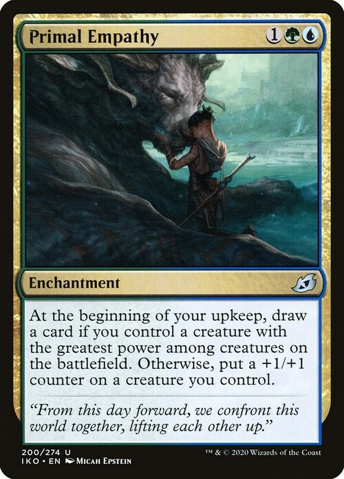 Primal Empathy Card Front