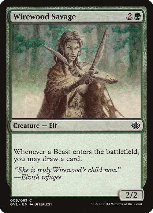 Wirewood Savage Card Front