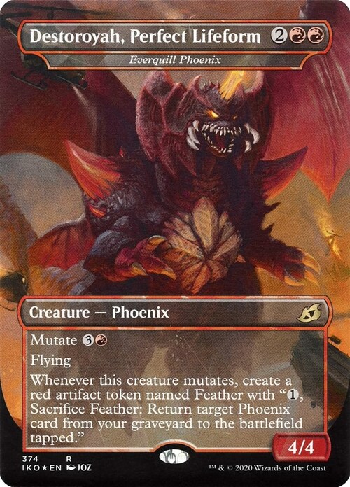 Everquill Phoenix Card Front