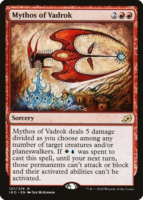 Mythos of Vadrok Card Front