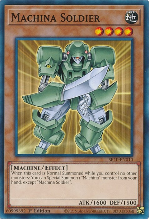 Machina Soldier Card Front