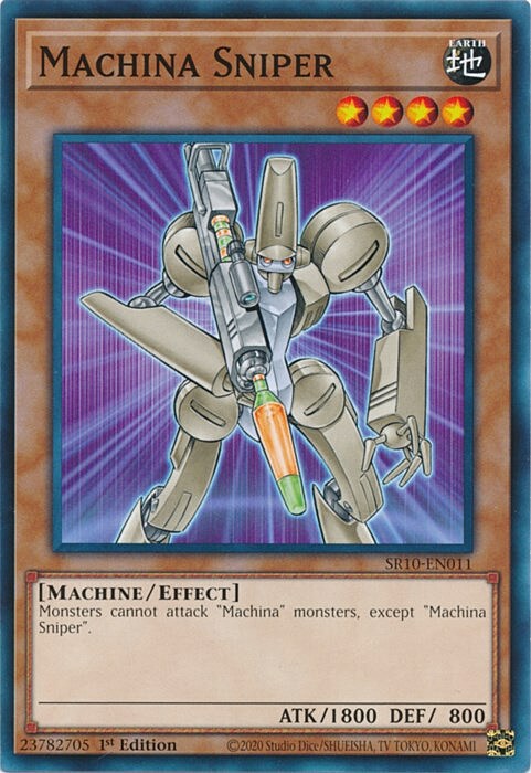 Machina Sniper Card Front