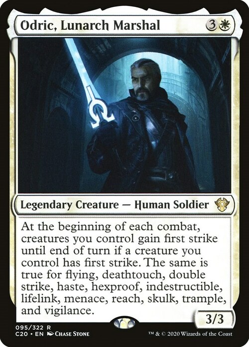 Odric, Lunarch Marshal Card Front