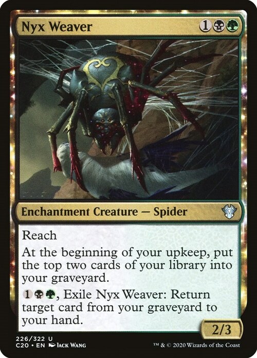 Nyx Weaver Card Front