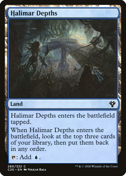 Halimar Depths Card Front