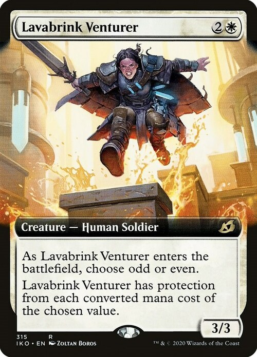 Lavabrink Venturer Card Front