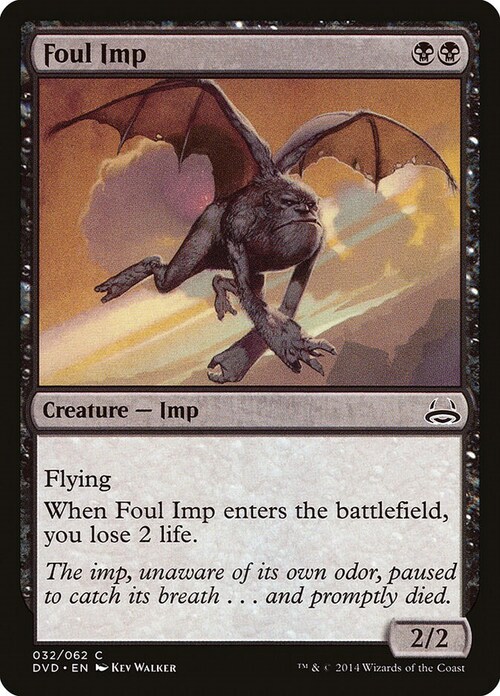 Foul Imp Card Front