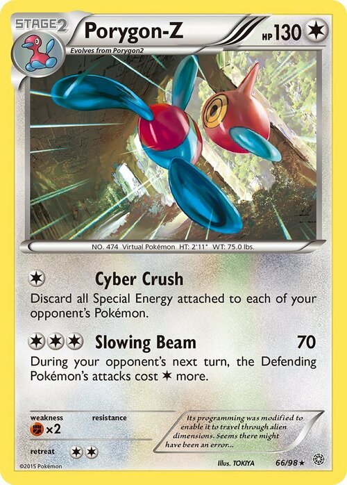 Porygon-Z Card Front