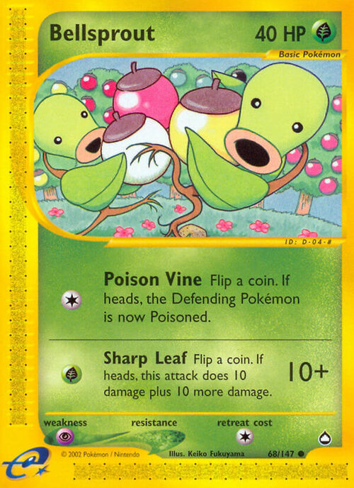 Bellsprout Card Front