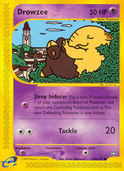 Drowzee Card Front