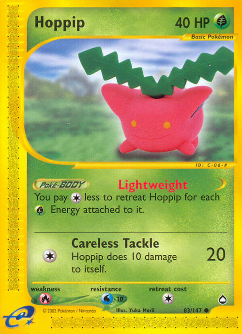 Hoppip Card Front