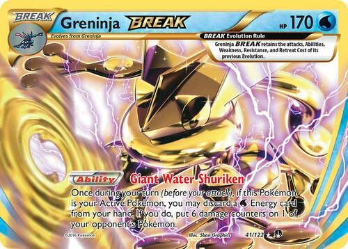 Greninja BREAK Card Front