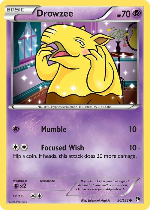 Drowzee Card Front