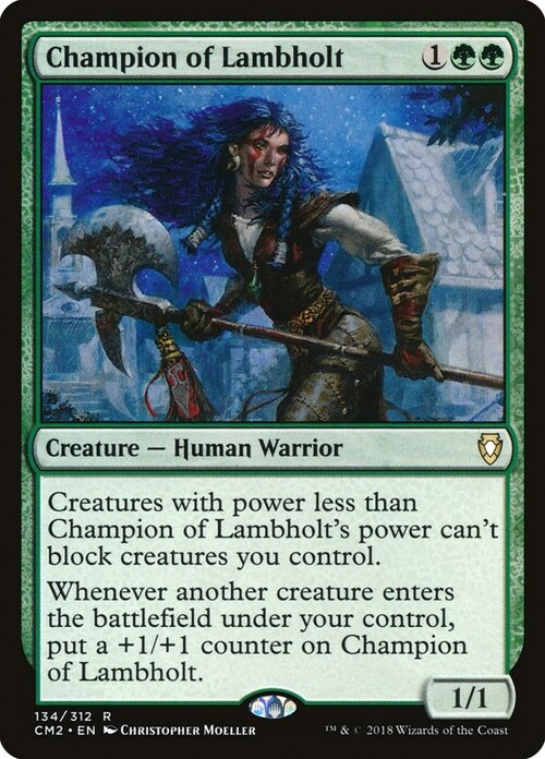 Champion of Lambholt Card Front