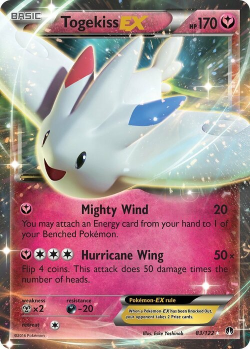 Togekiss EX Card Front