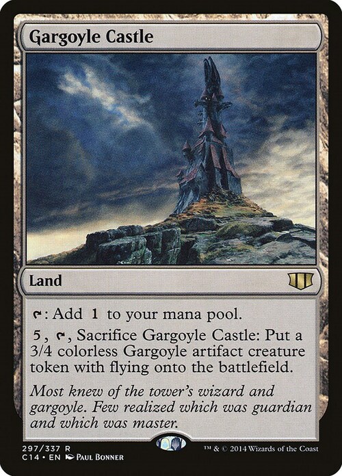 Gargoyle Castle Card Front