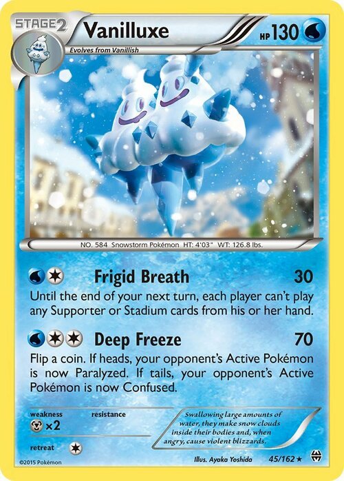 Vanilluxe Card Front